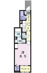 セレッソ花畑Ｉの物件間取画像